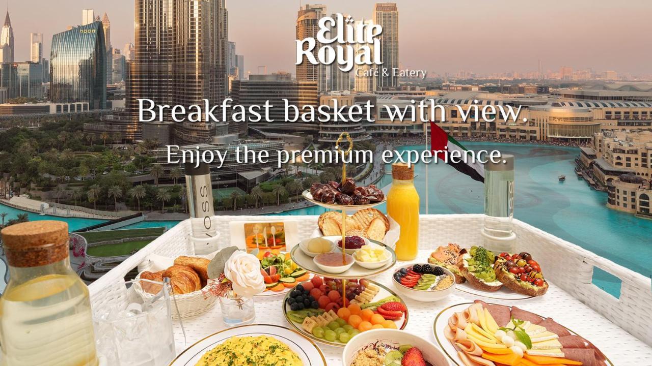 Elite Royal Apartment - Full Burj Khalifa & Fountain View - Premier - 2 Bedrooms & 1 Open Bedroom Without Partition ดูไบ ภายนอก รูปภาพ