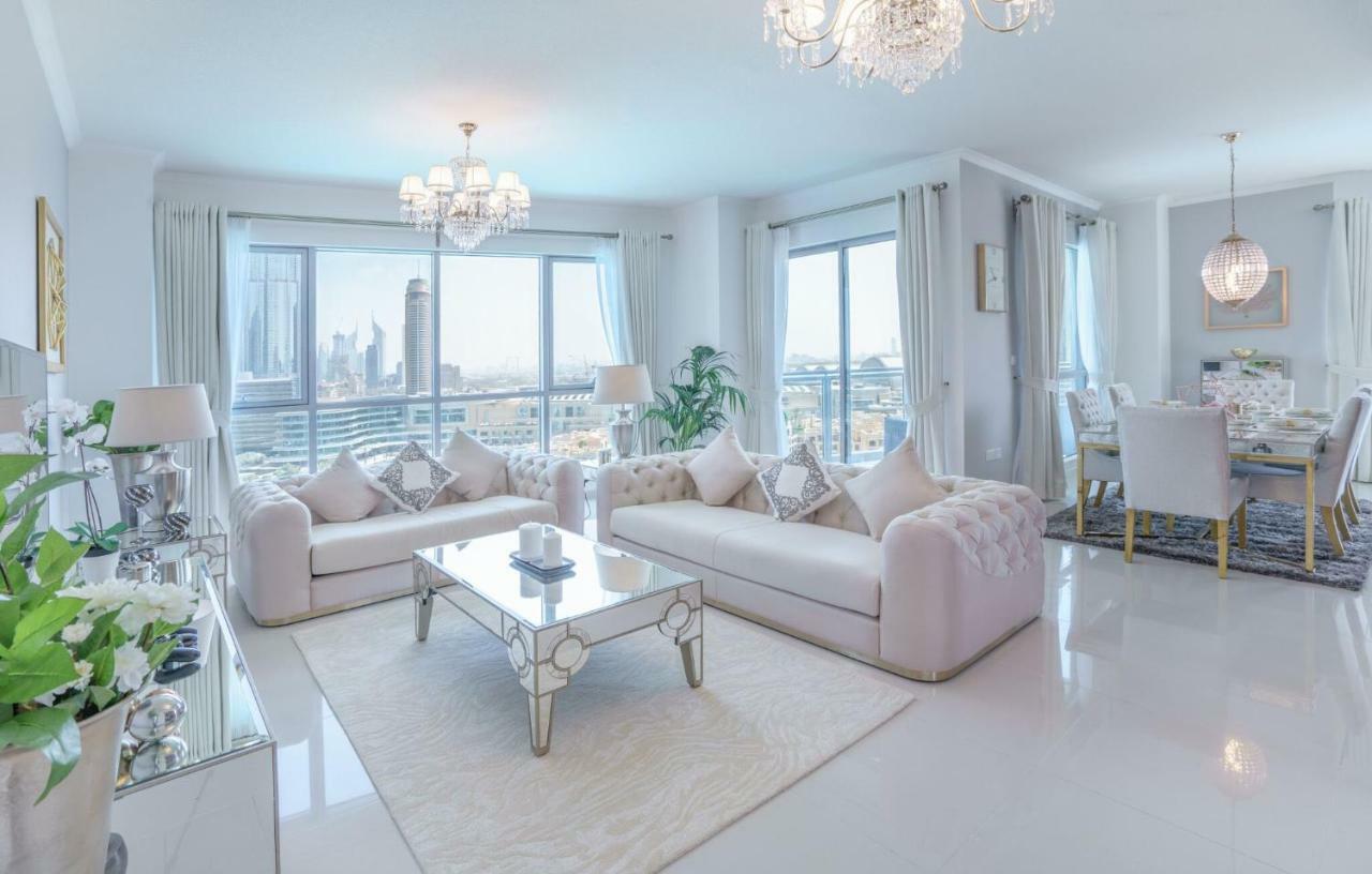 Elite Royal Apartment - Full Burj Khalifa & Fountain View - Premier - 2 Bedrooms & 1 Open Bedroom Without Partition ดูไบ ภายนอก รูปภาพ